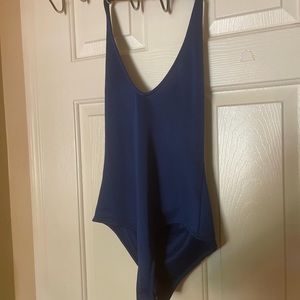 Tobi bodysuit, blue, size m, like new